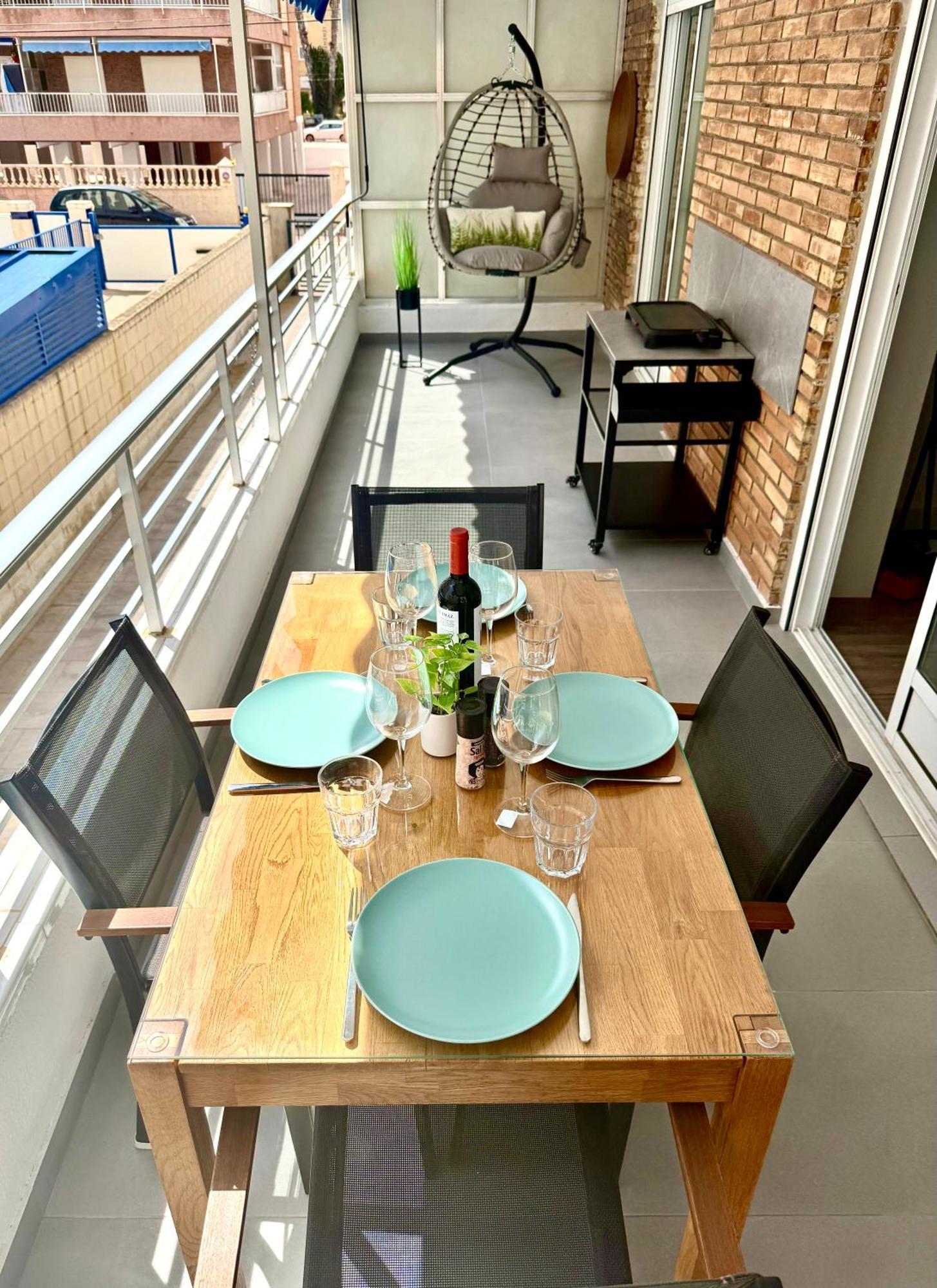 Be Happy, Santa Pola Apartamento A 50 Metros De La Gran Playa Ngoại thất bức ảnh